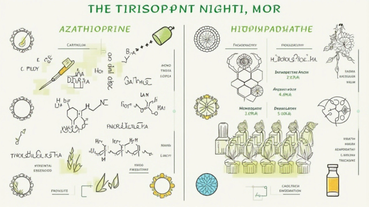 Combining Azathioprine and Homeopathy