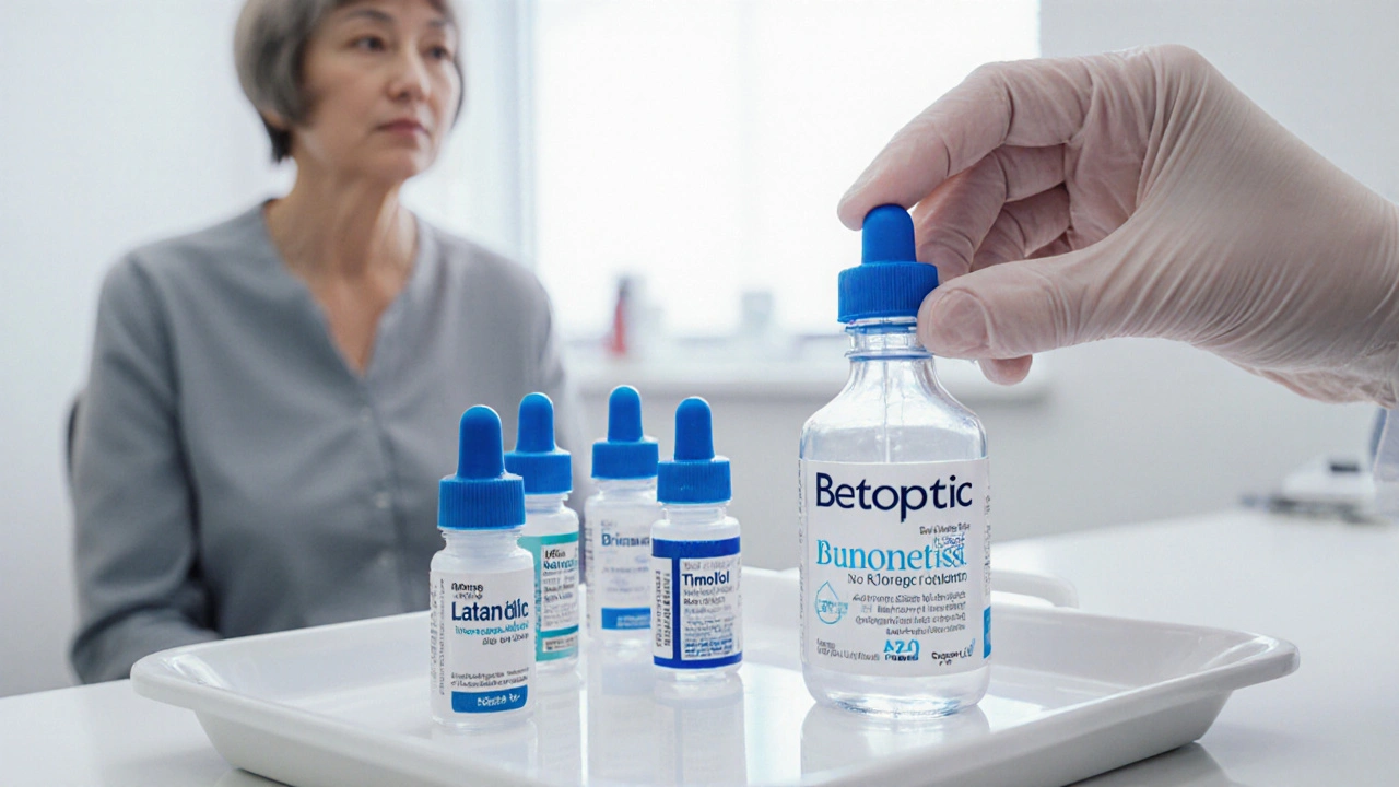 Betoptic (Betaxolol) vs Other Glaucoma Eye Drops: A Side‑by‑Side Comparison