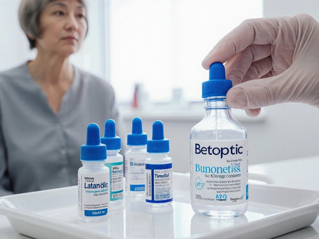 Betoptic (Betaxolol) vs Other Glaucoma Eye Drops: A Side‑by‑Side Comparison