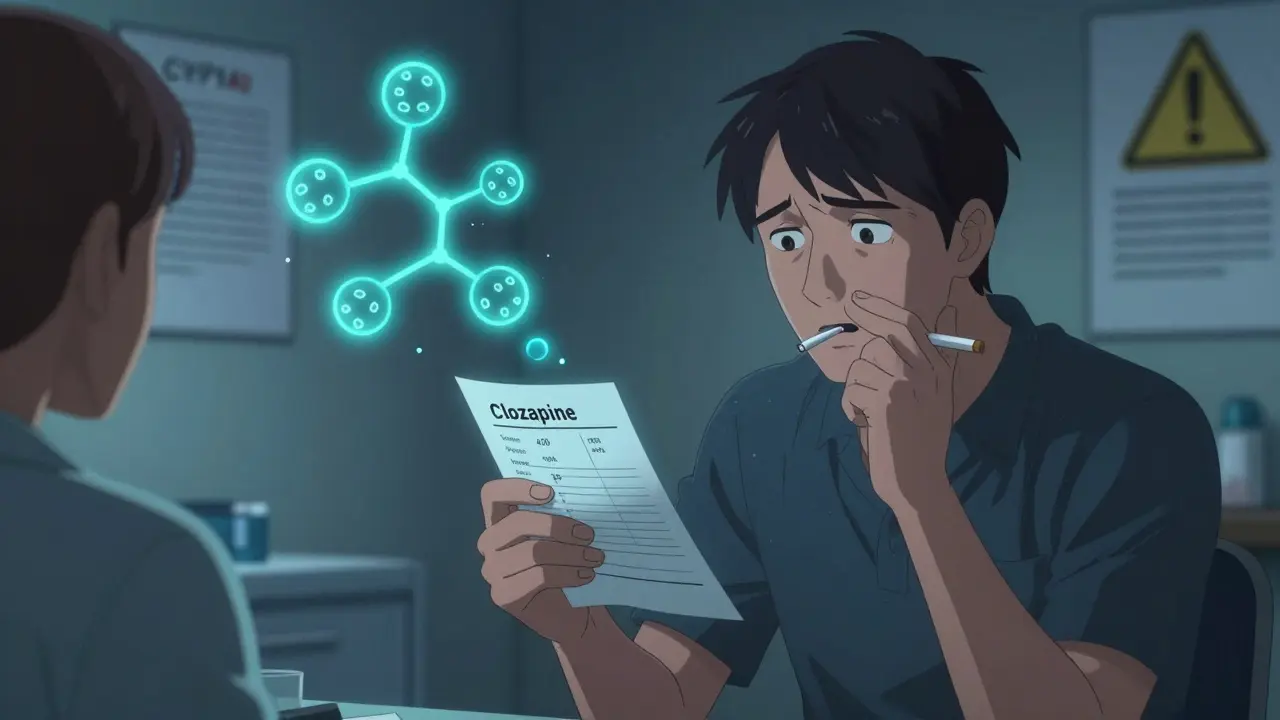 Clozapine and Tobacco Smoke: How Smoking Affects Your Medication Levels