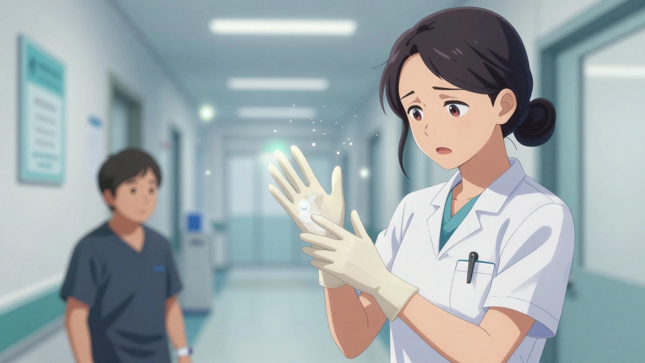 Latex Allergy: Cross-Reactivity and Workplace Management