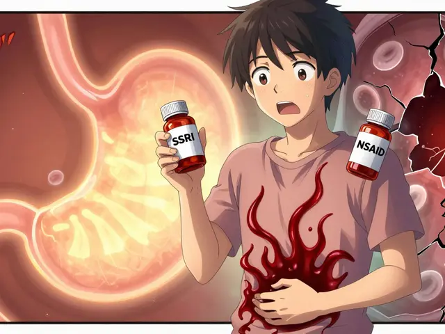 SSRIs and NSAIDs Together: Why They Raise GI Bleeding Risk and How to Stay Safe
